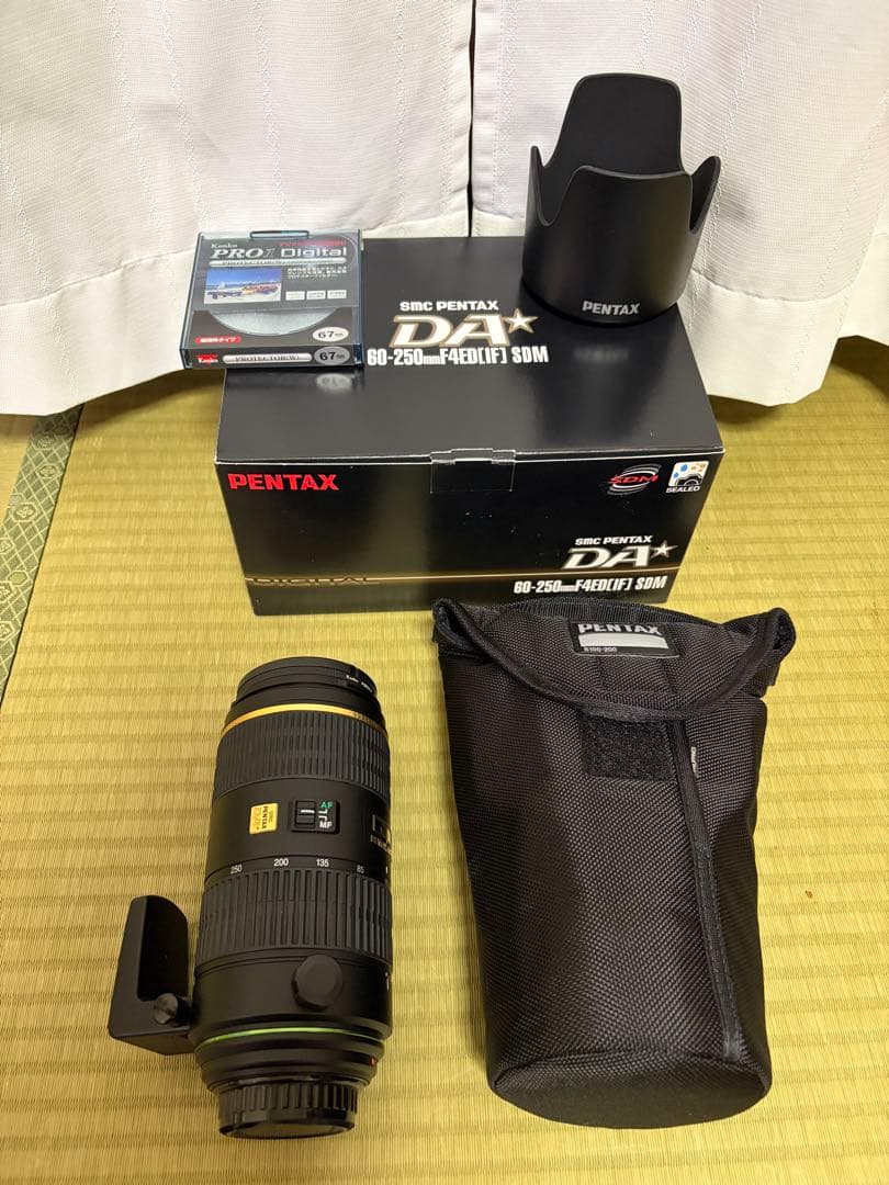 PENTAX DA★ 60-250mm F4 ED (IF) SDM