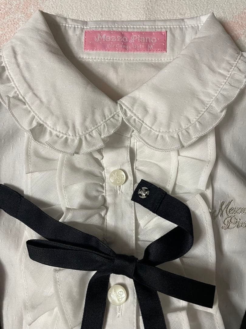 メゾピアノ　ジャンバースカート　シャツ　150cm