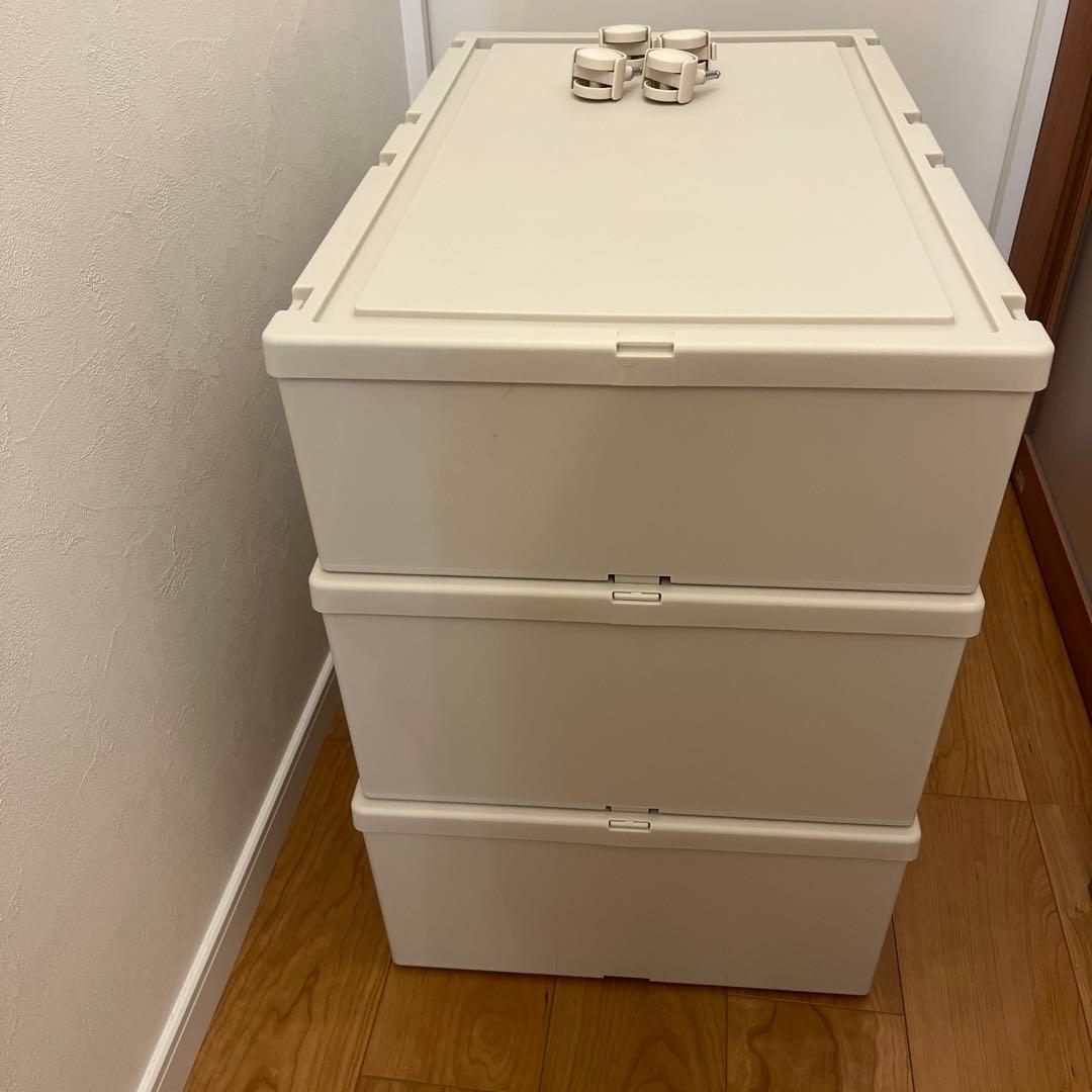 フィッツユニットケース（L）4418×1、4423×2 カプチーノ 押入れサイズ