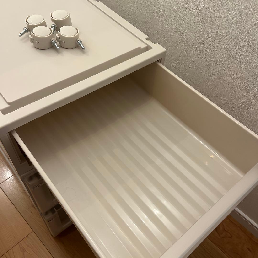 フィッツユニットケース（L）4418×1、4423×2 カプチーノ 押入れサイズ