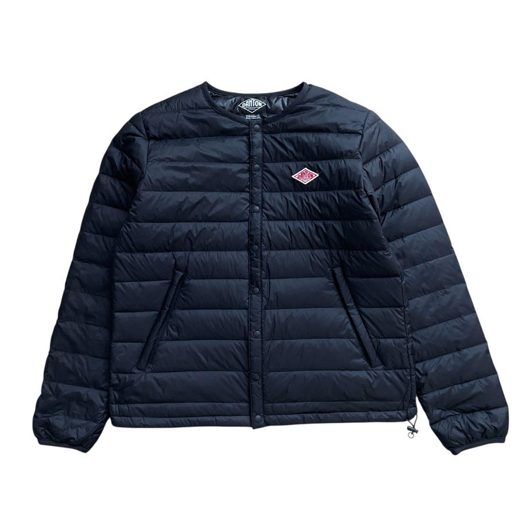 美品 DANTON インナーダウン ブラック 36