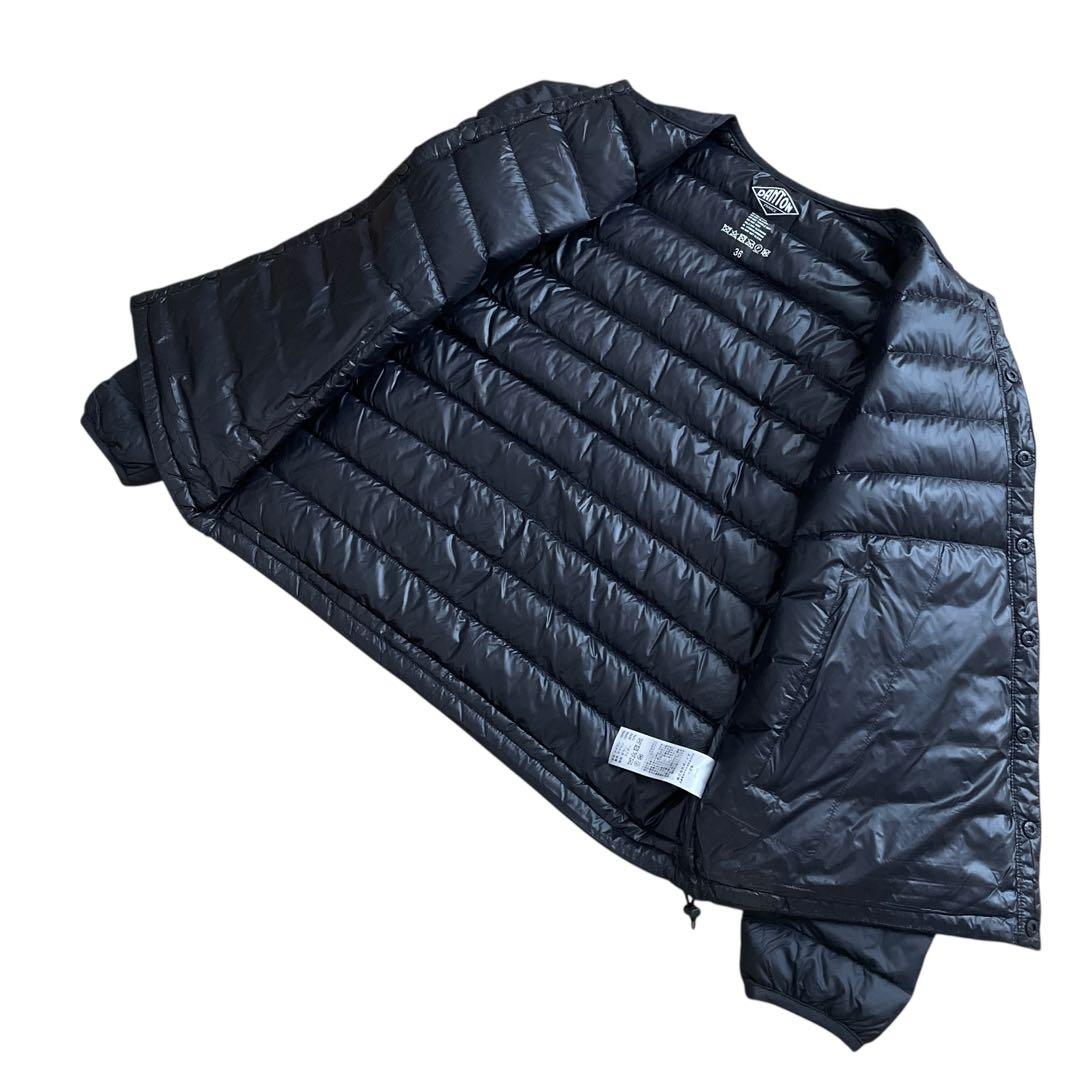 美品 DANTON インナーダウン ブラック 36