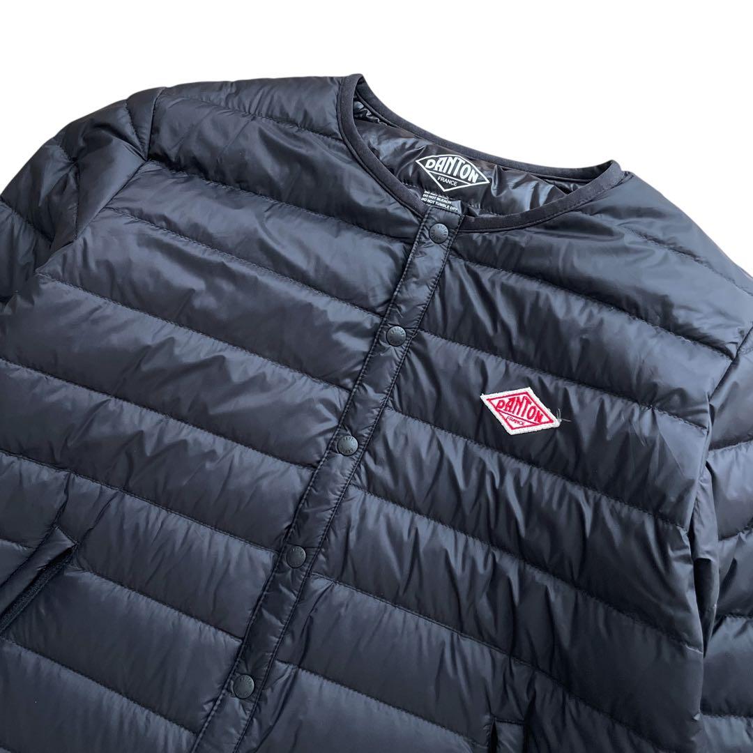 美品 DANTON インナーダウン ブラック 36