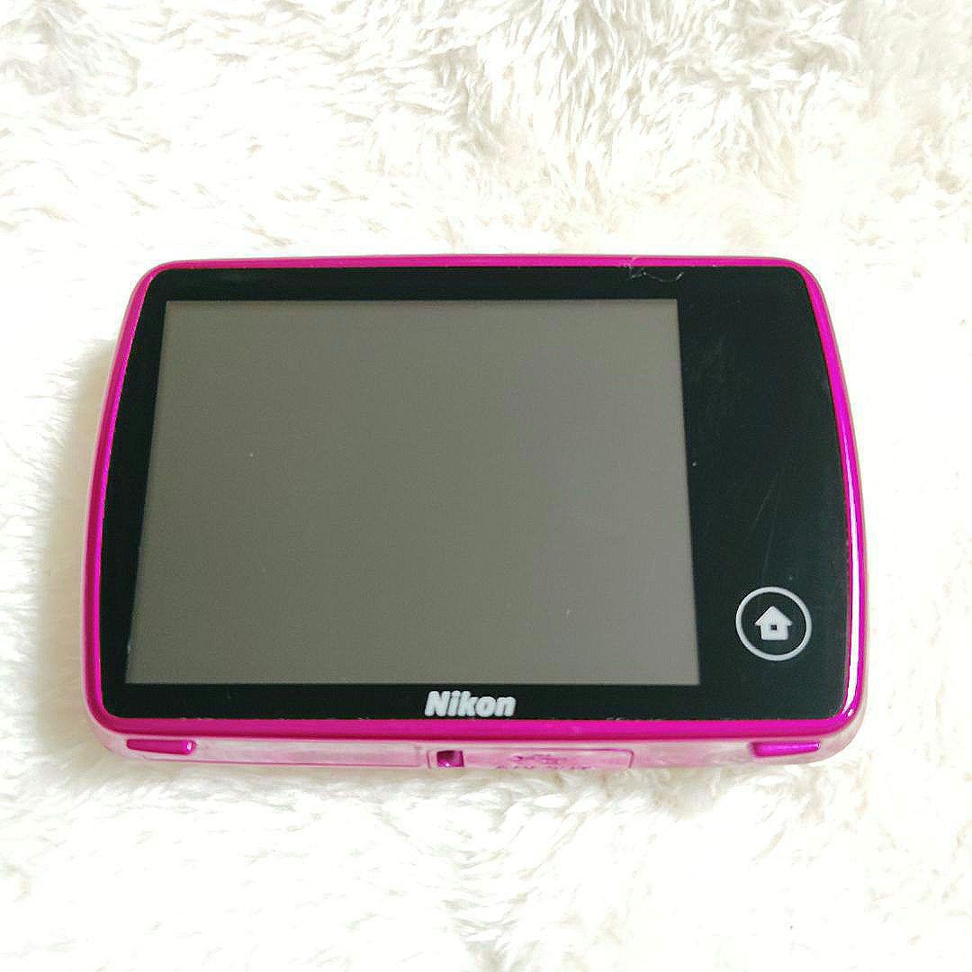 美品✨ Nikon COOLPIX S01 ピンク 充電ケーブル ミニサイズ