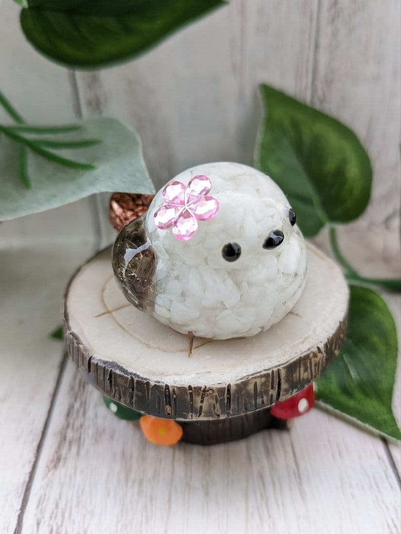 【琥珀】ラピスラズリのかめちゃん形オルゴナイト☆他４点