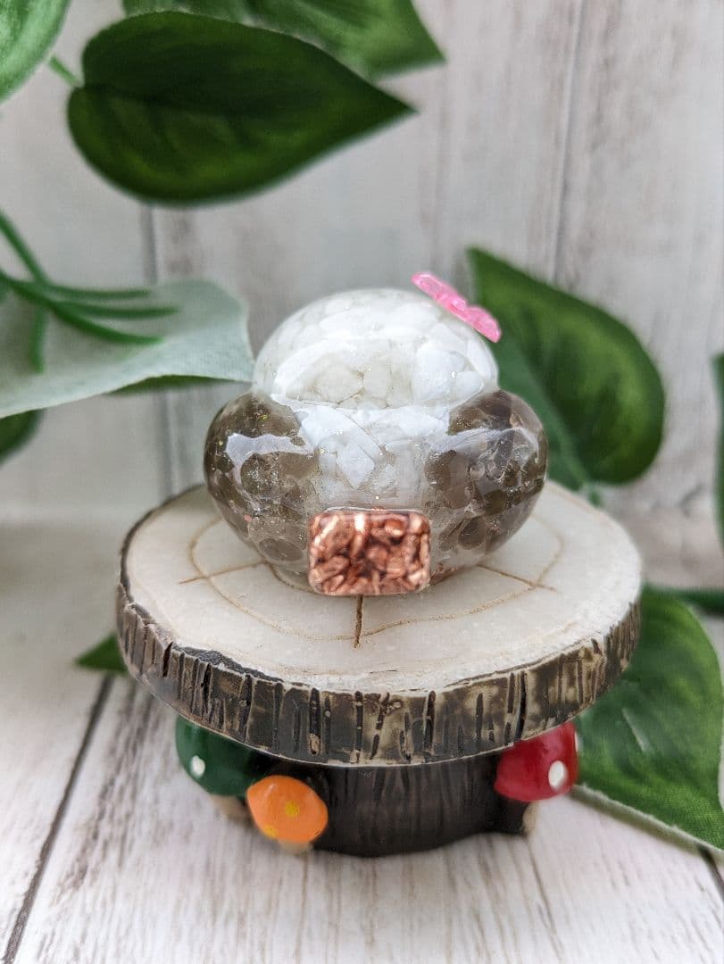 【琥珀】ラピスラズリのかめちゃん形オルゴナイト☆他４点