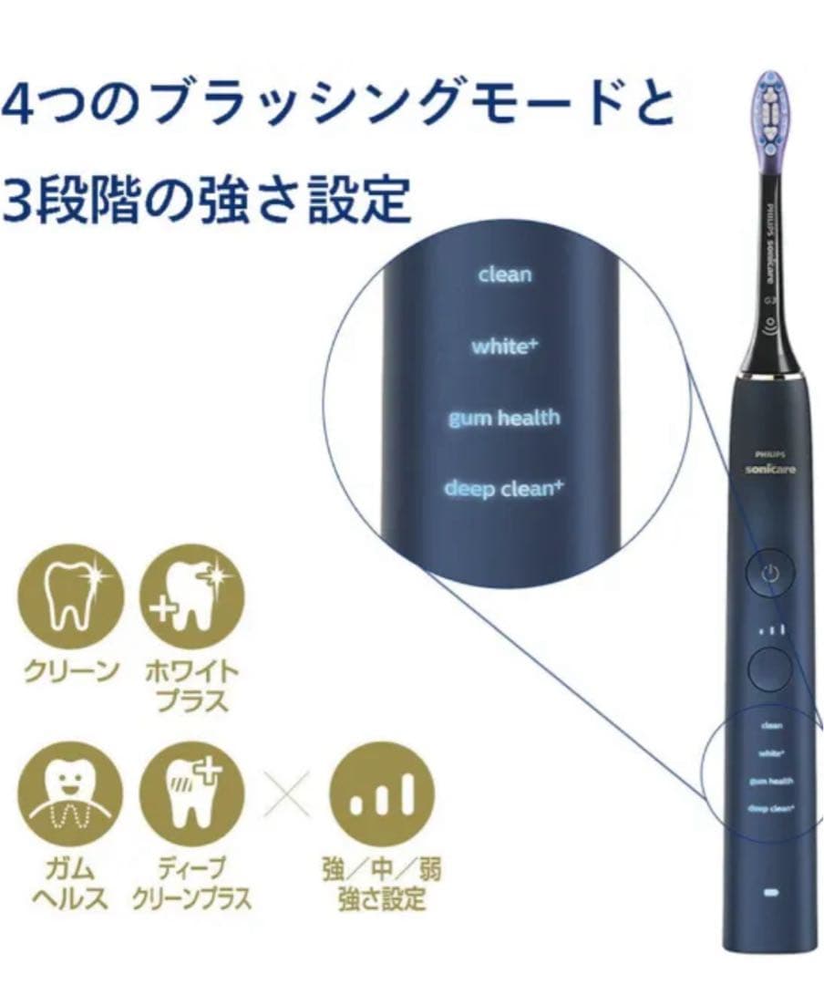 【新品】PHILIPS Sonicare 9000 電動歯ブラシ本体