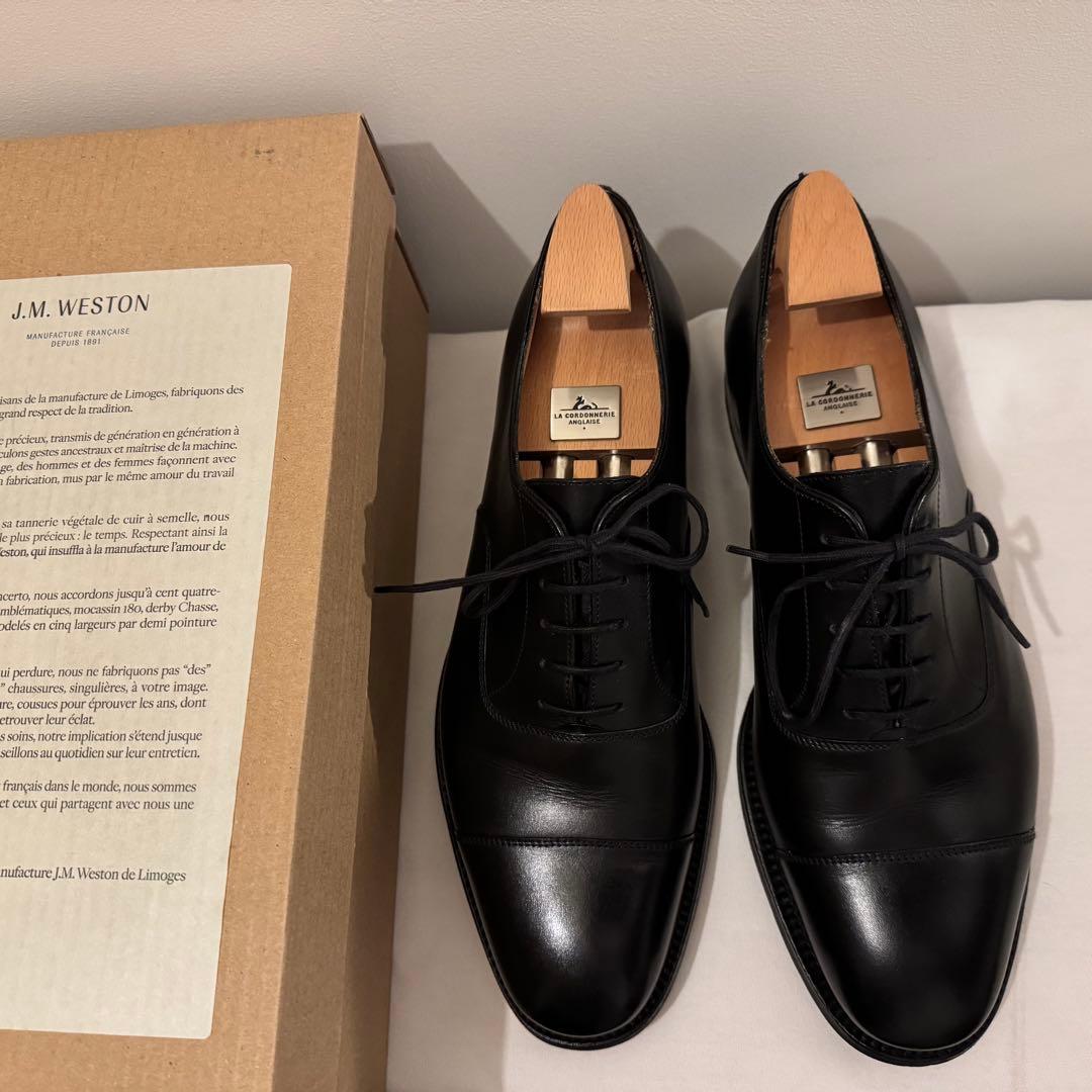 靴 J.M. WESTON / Oxford Cap Toe 300 6.5 D