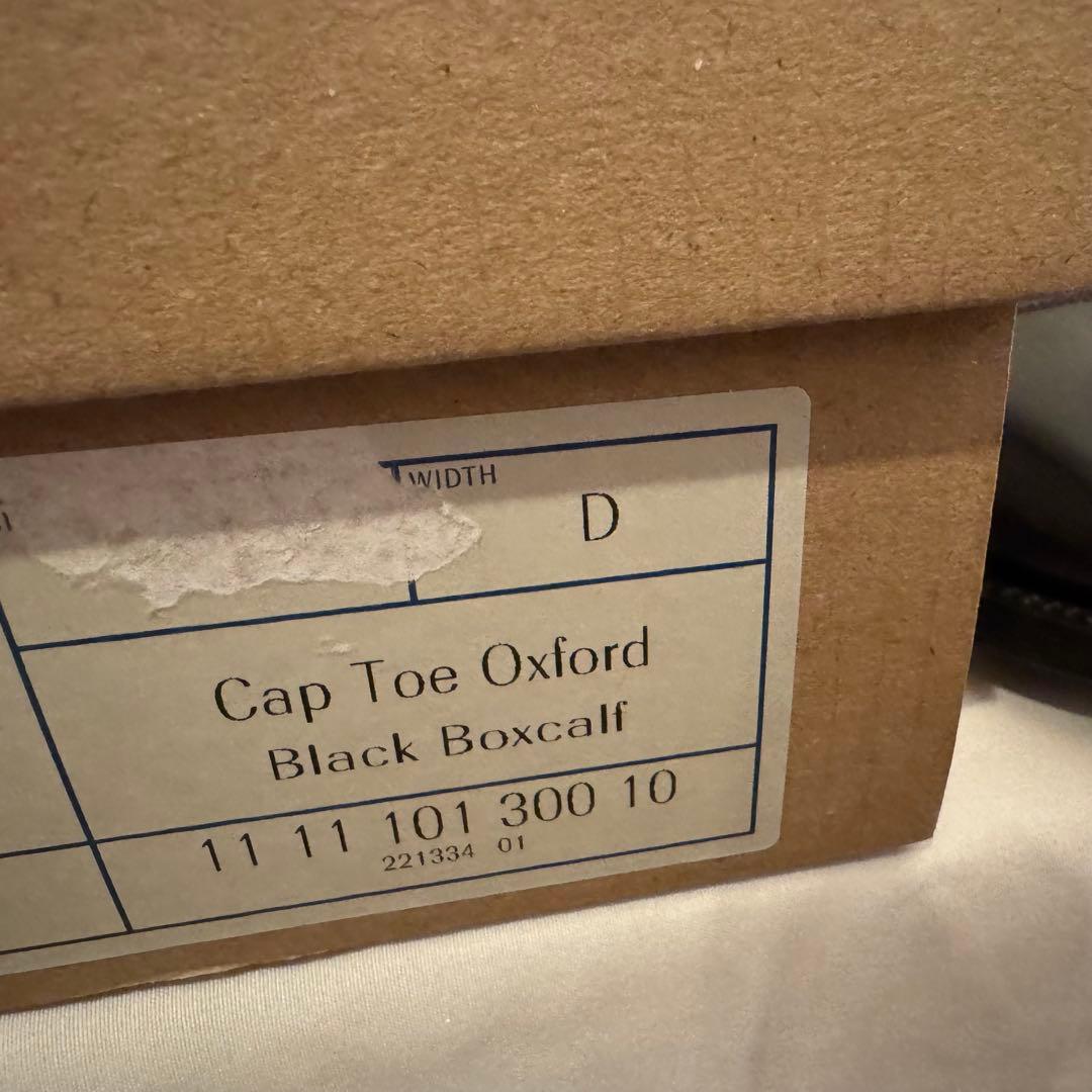 靴 J.M. WESTON / Oxford Cap Toe 300 6.5 D