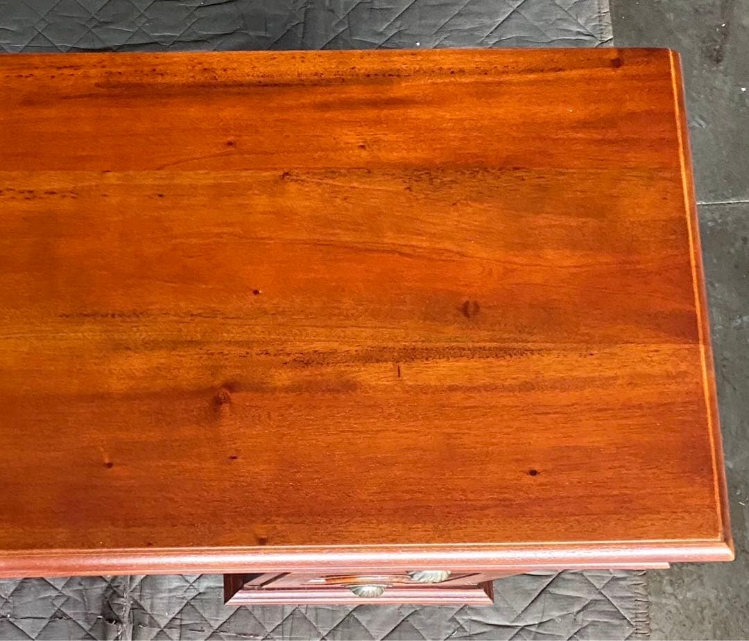 Mアウトレット アジアン デスク コロニアル アンティーク カントリー 書斎 机