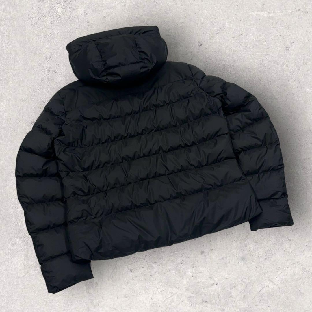 .1695【美品・QR鑑定済み】モンクレール　希少5サイズ ダウンジャケット　黒