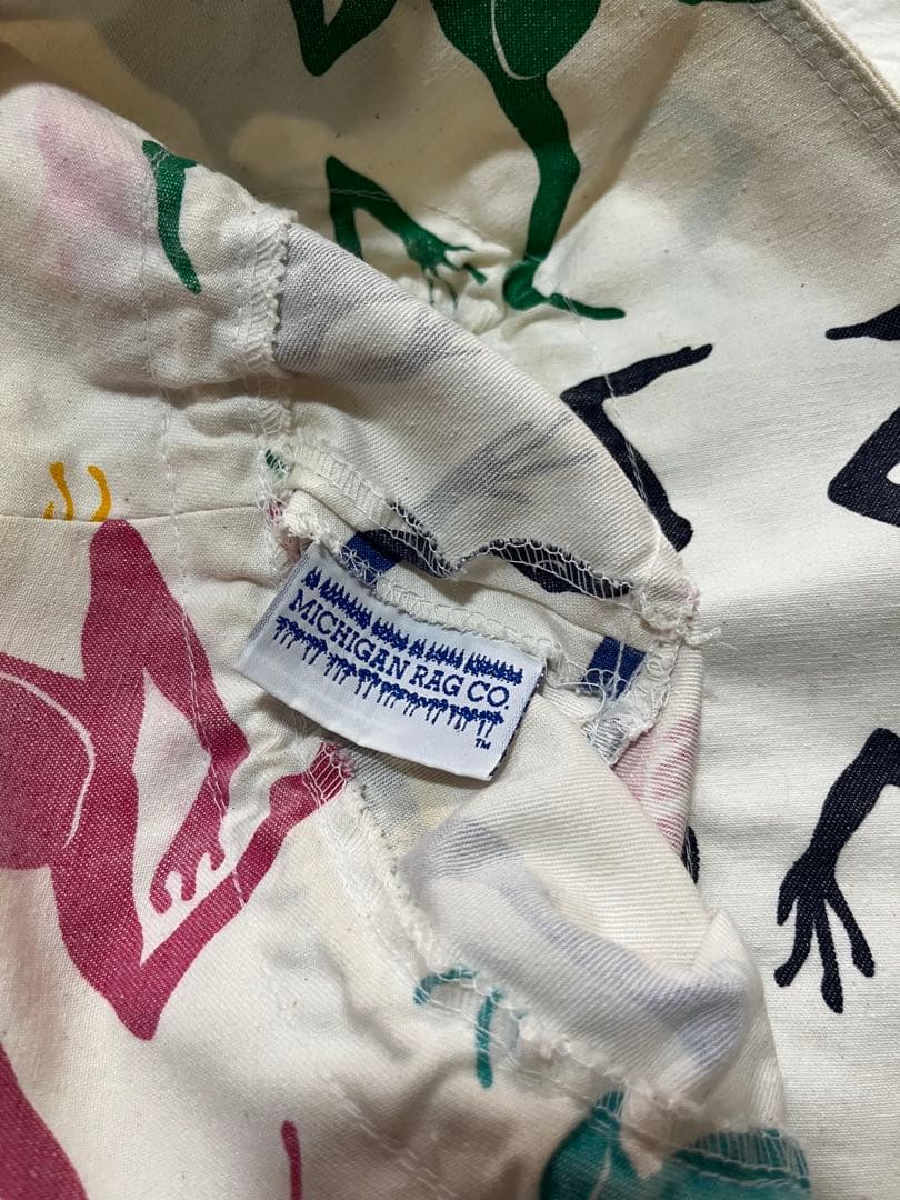 90年代 レア！　USA製 MICHIGAN RAG CO. バケットハット