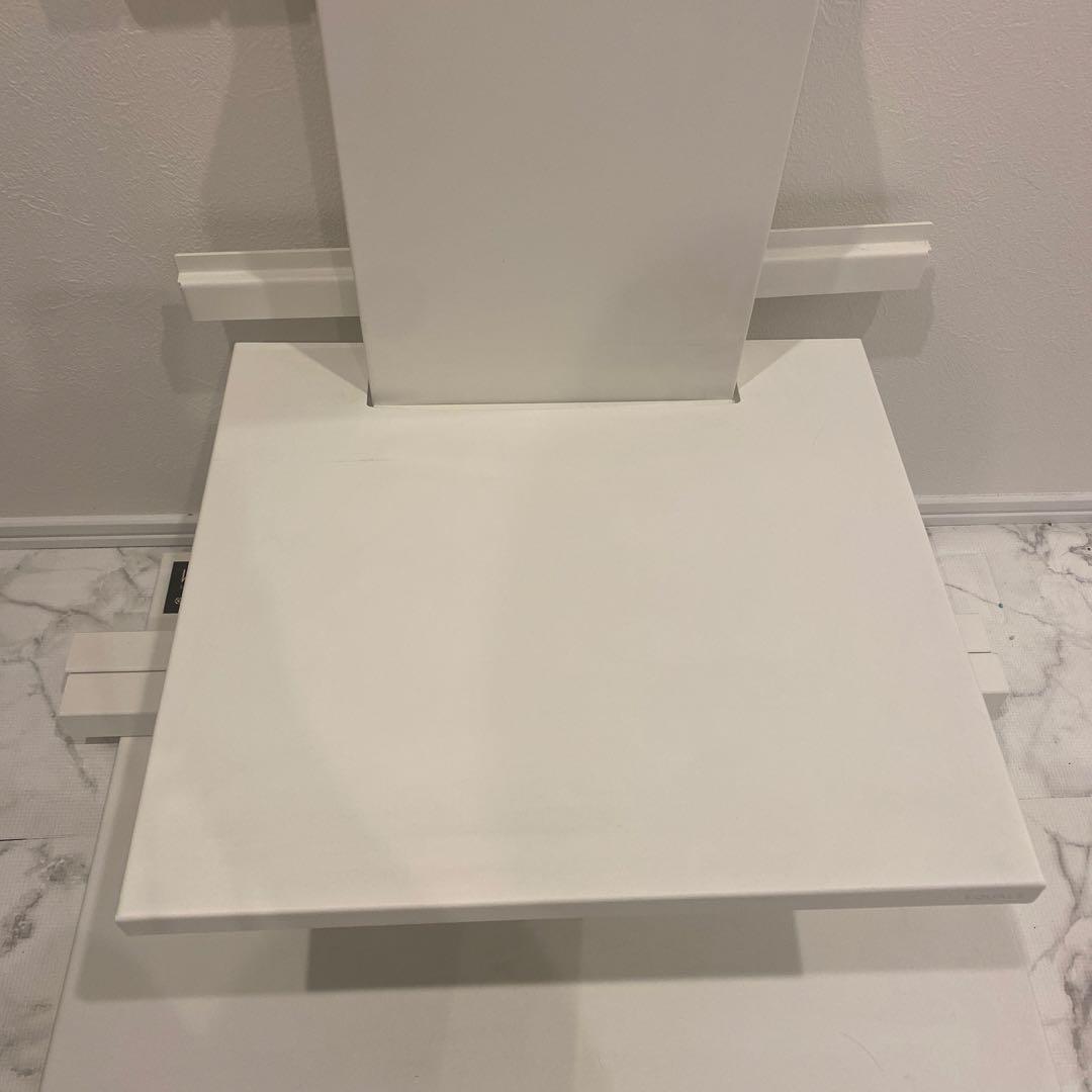 EQUALS 壁寄せテレビスタンド WALL V2 ロータイプ　ホワイト