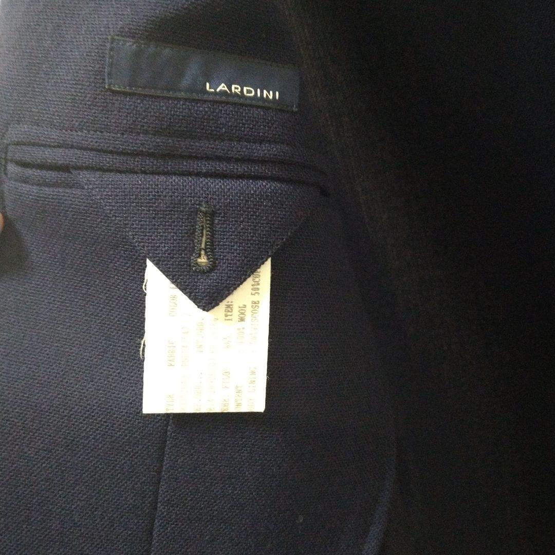 ペーターラルディーニ　ホップサックジャケット　SIZE44 ネイビー