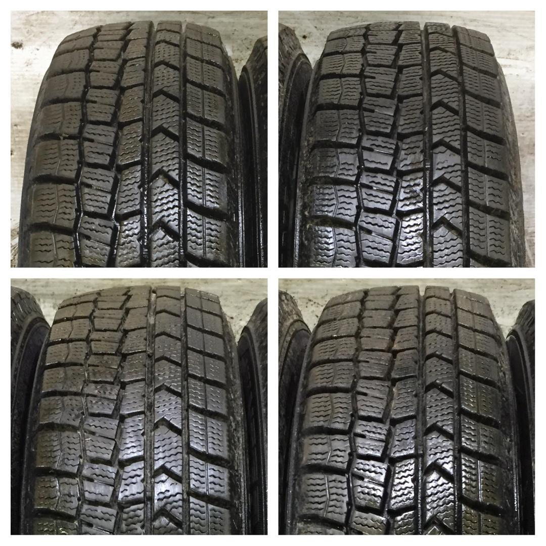 7 DUNLOP WM02 155/70R13 9分目 スタッドレス