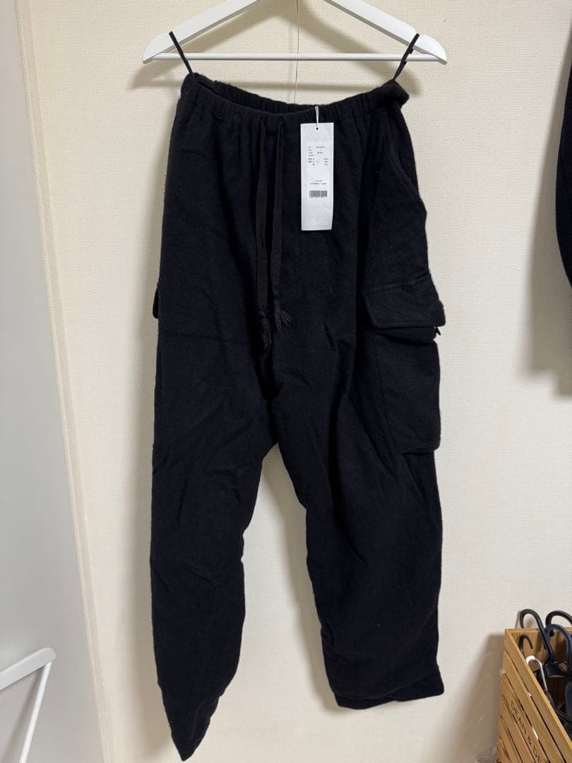 縮絨ウール 6Pパンツ　comoli 24aw