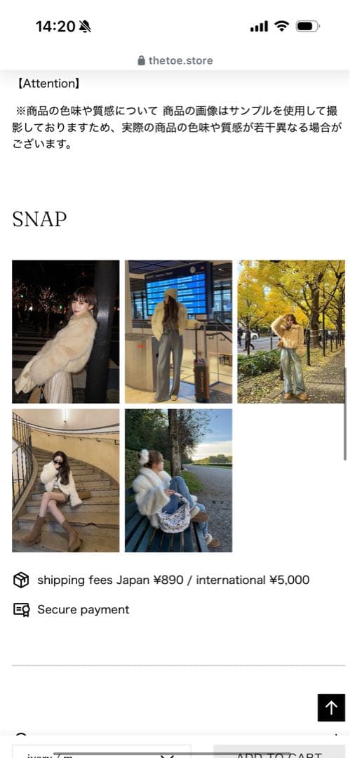 ファーコート、アウター