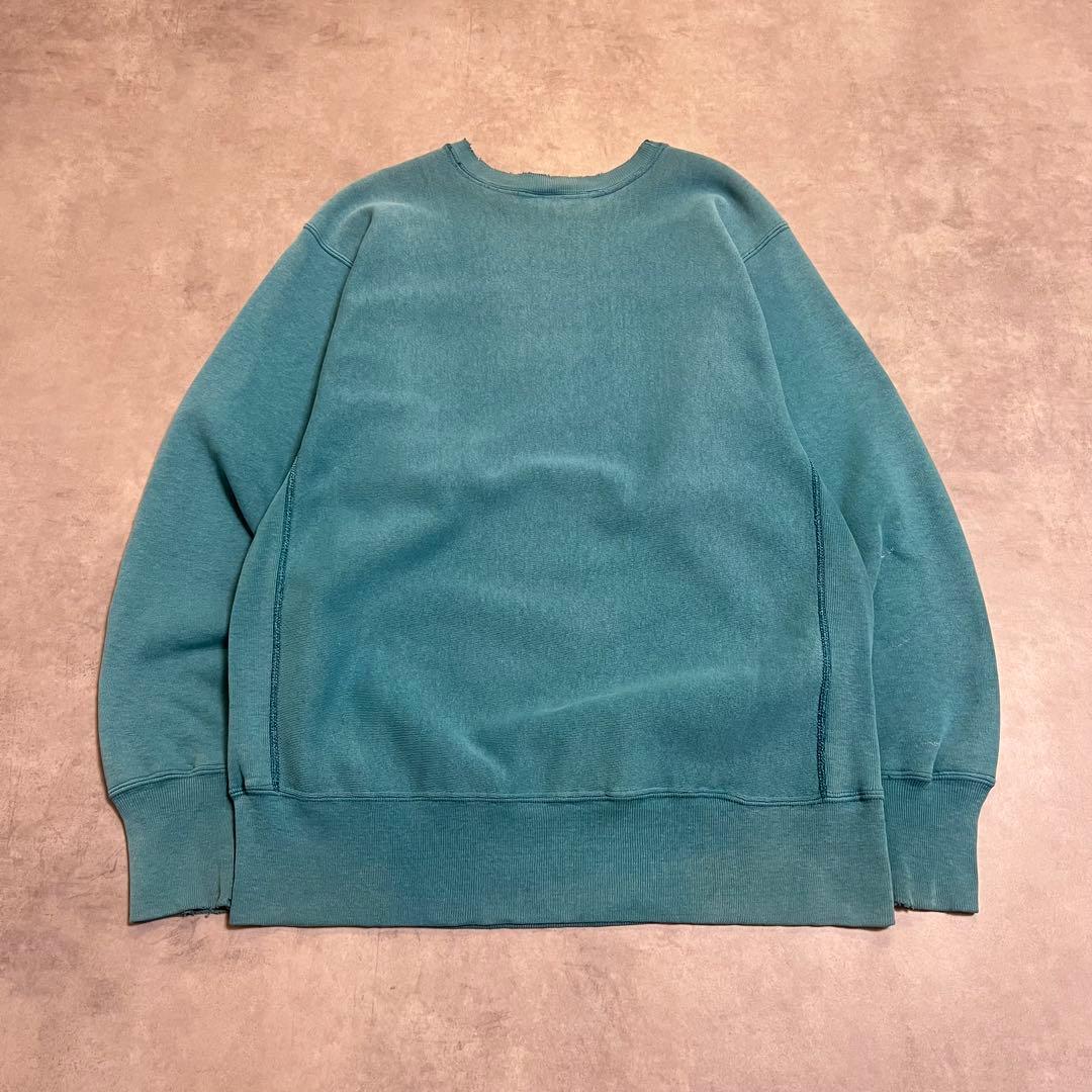 トップス Champion 90s reverse weave Tiffany Blue