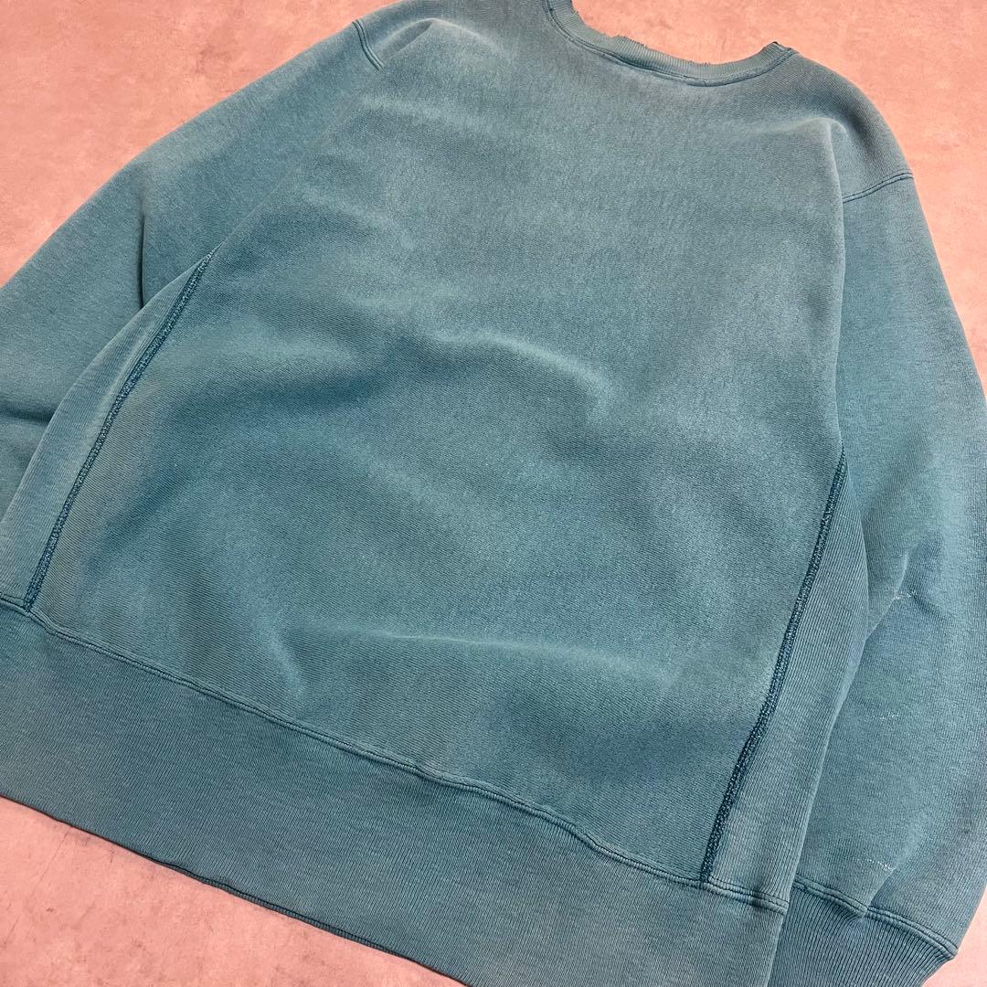 トップス Champion 90s reverse weave Tiffany Blue