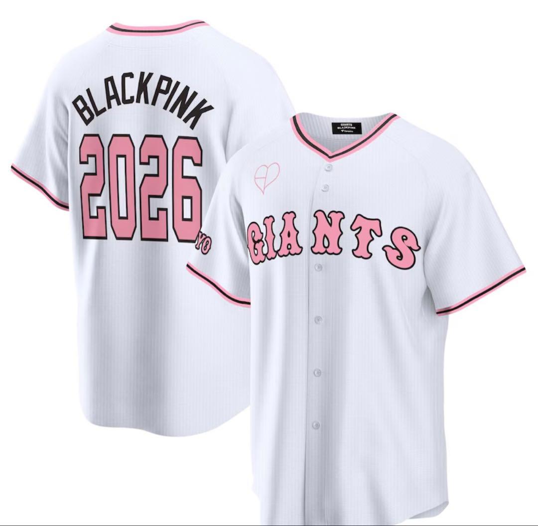 読売ジャイアンツxBLACKPINK ホワイトユニホーム S