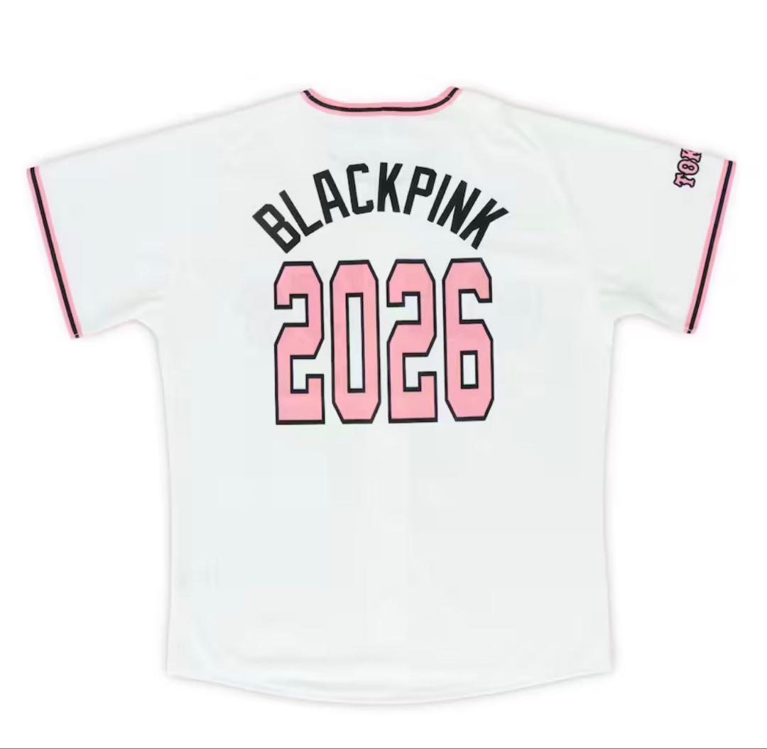 読売ジャイアンツxBLACKPINK ホワイトユニホーム S