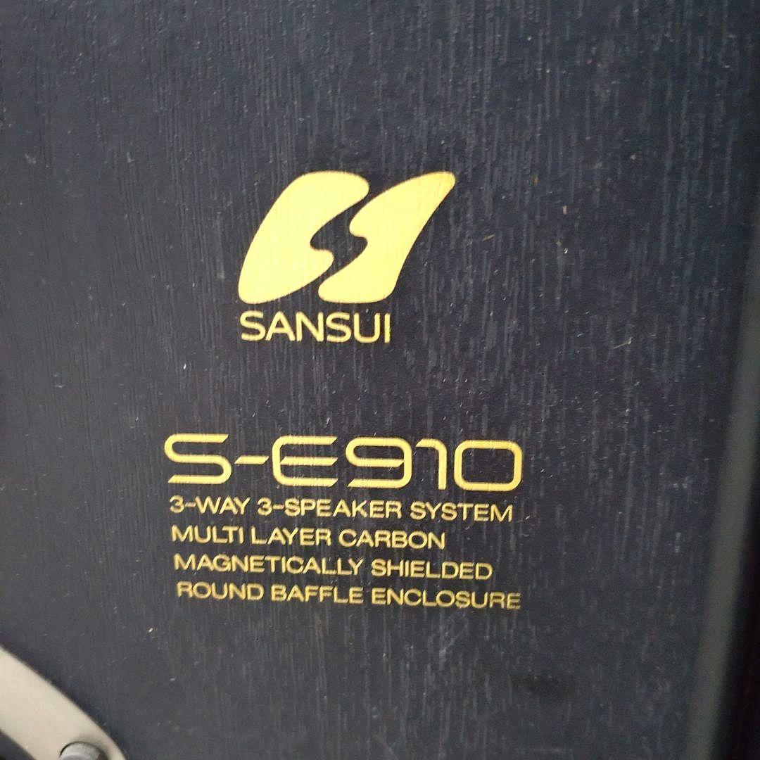 SANSUIスピーカー S-E910 3WAY