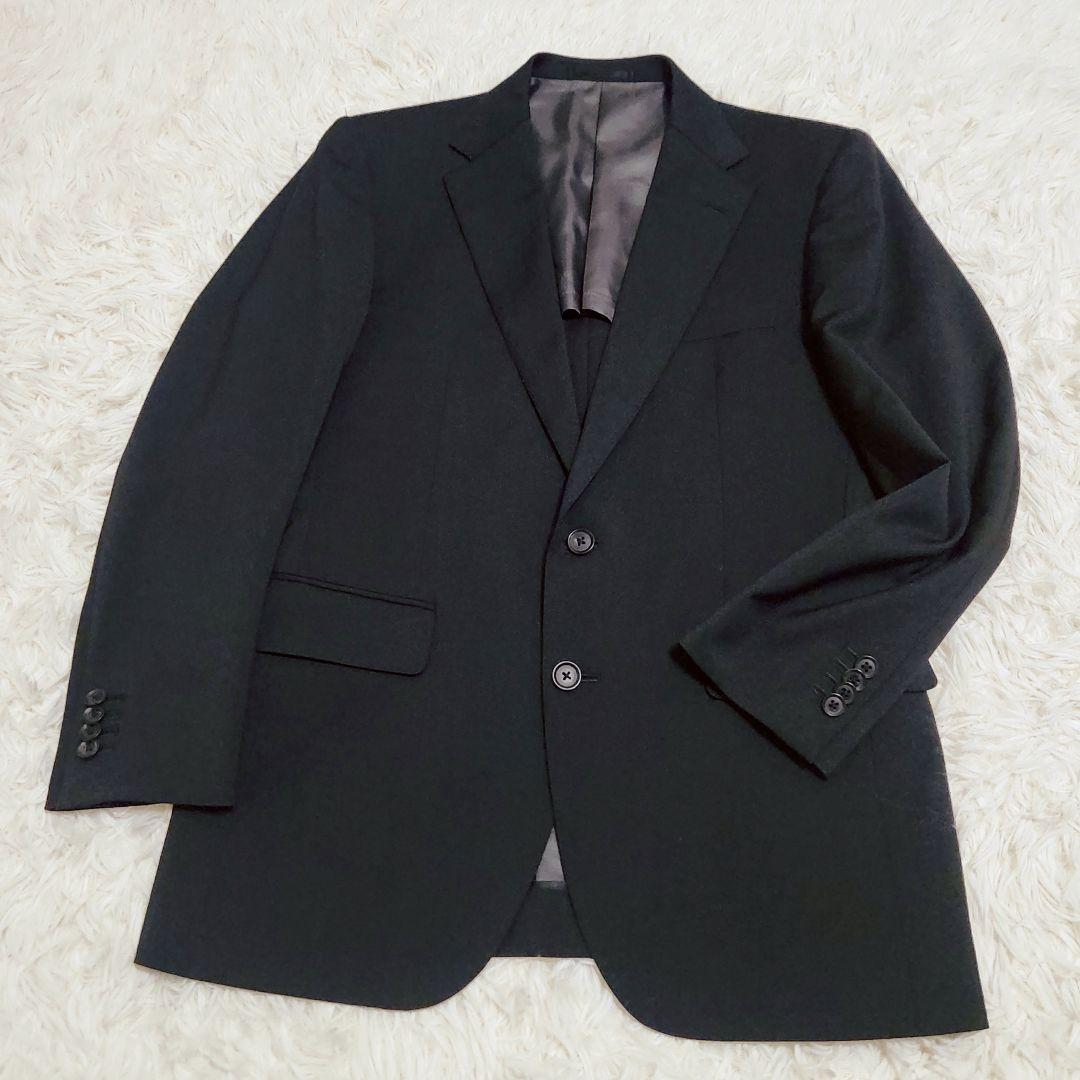 【極美品】FABRIC TOKYO 日本製 セットアップスーツ ブラック