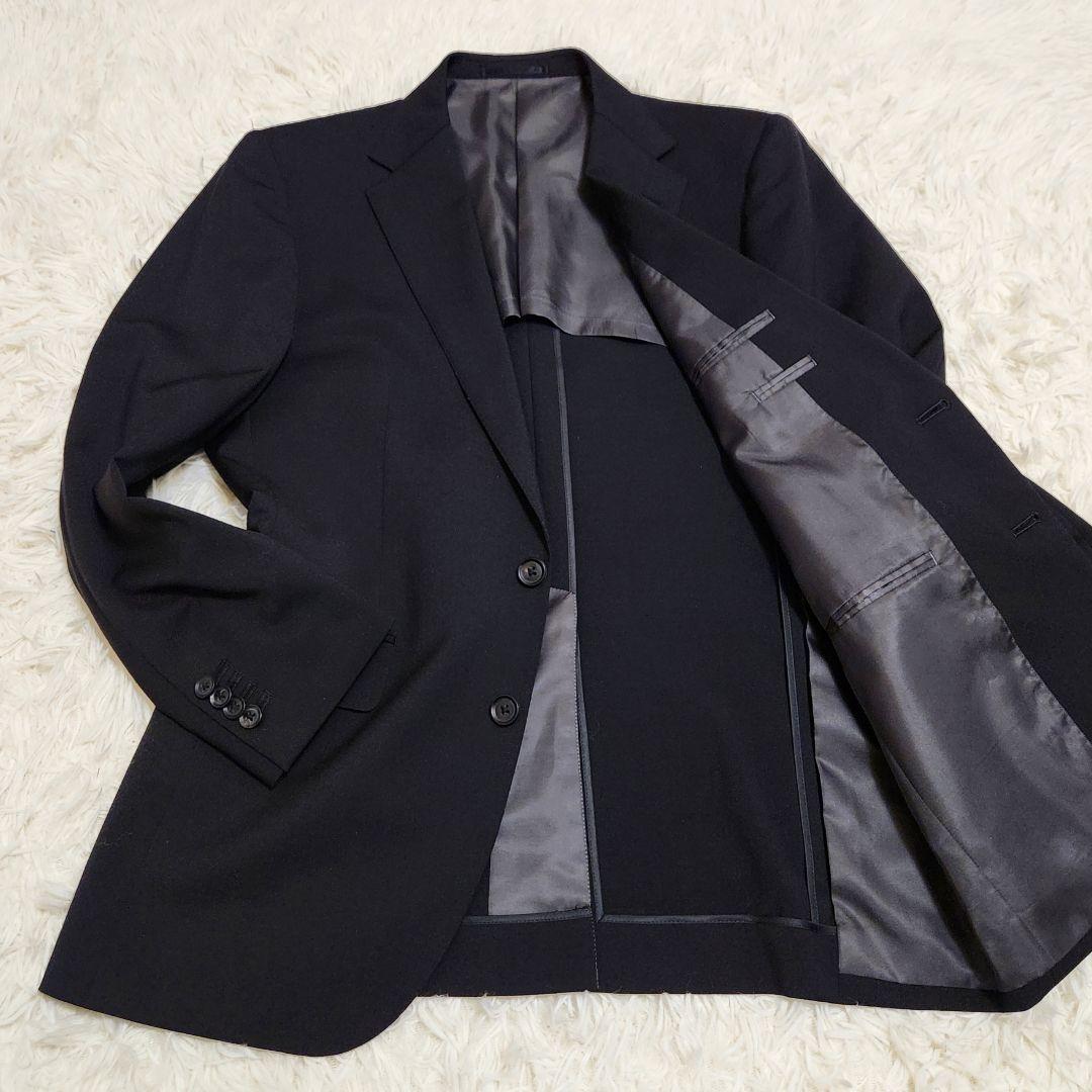 【極美品】FABRIC TOKYO 日本製 セットアップスーツ ブラック