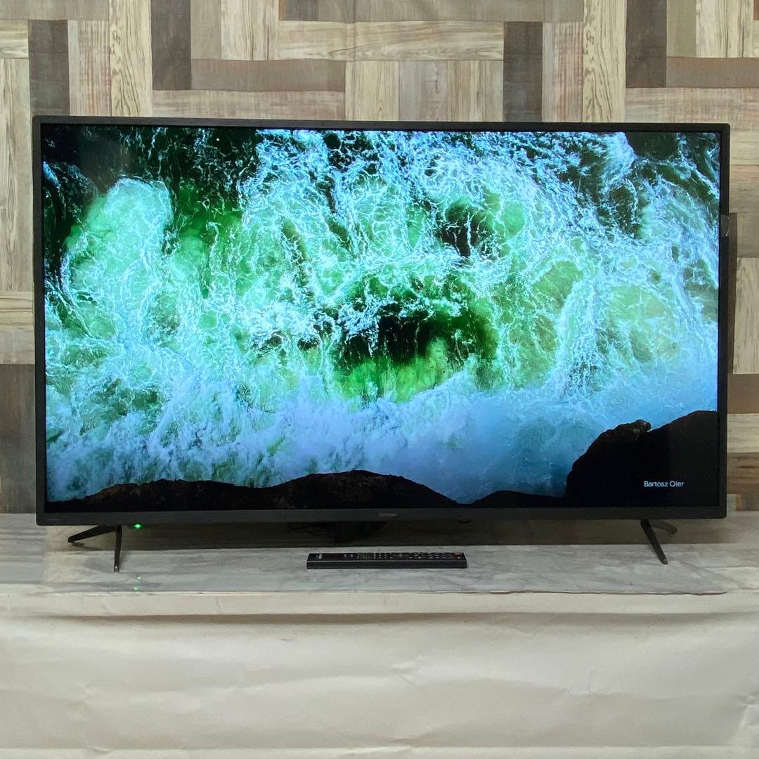 即日受渡❣️全国送料込昨年購入アイリスオーヤマ 50型4K液晶モニタースピーカー付