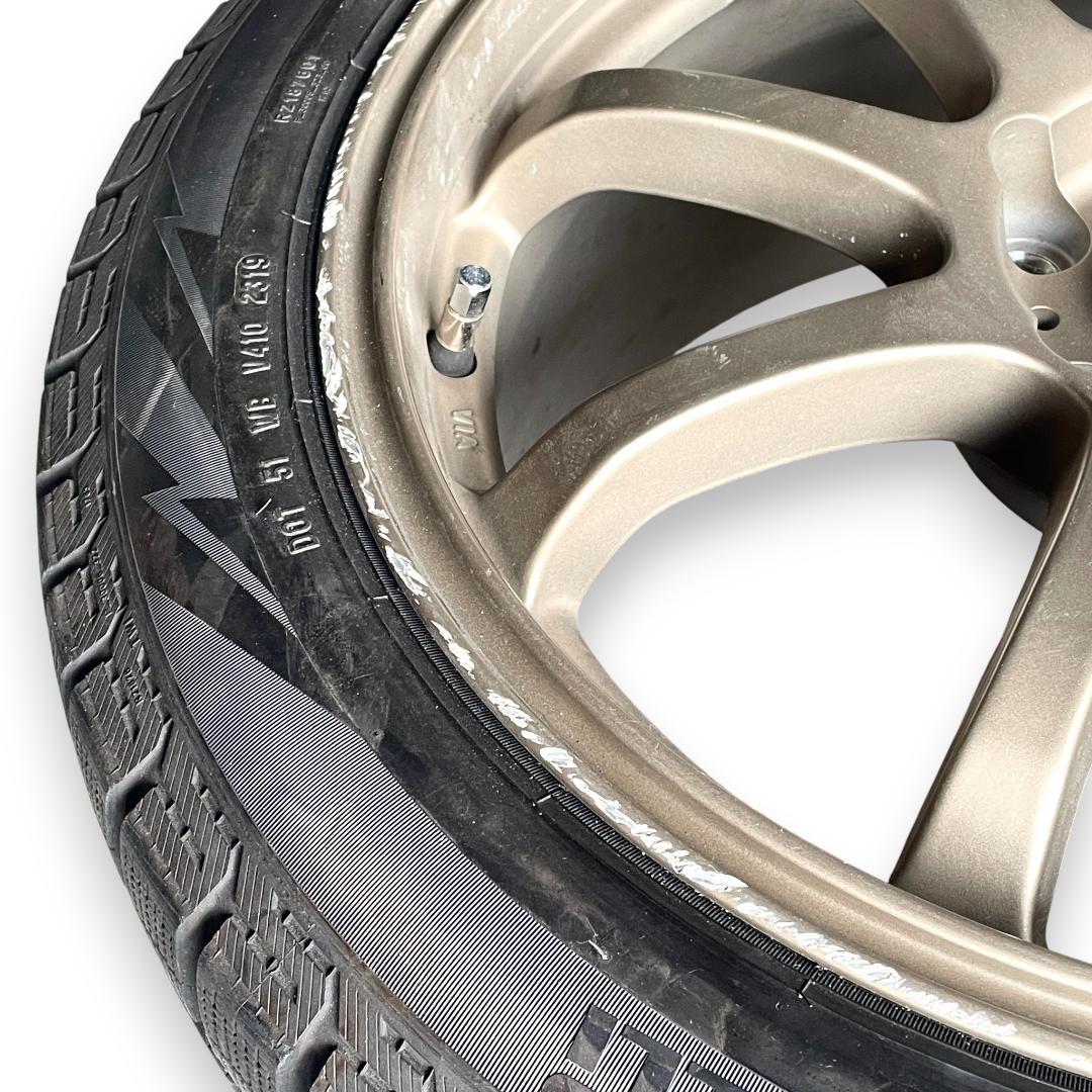 【送料込み】スタッドレス 235/45R18 /LMsportホイール4本セット