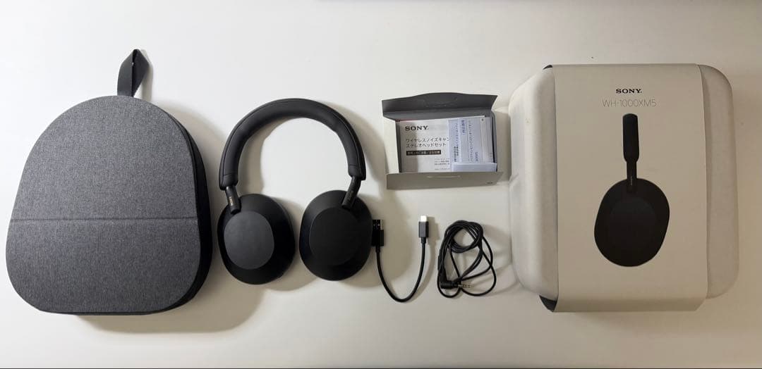 SONY WH-1000XM5 BLACK ワイヤレスヘッドホン