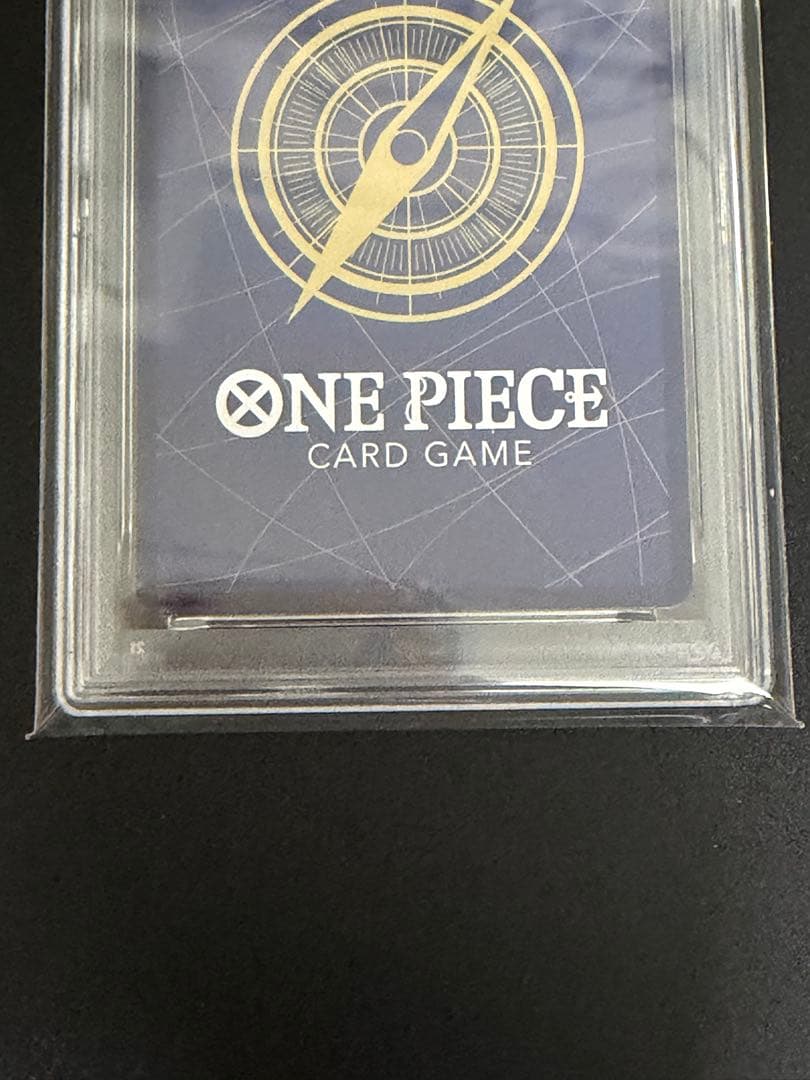 ワンピースカードゲーム　モンキー・Ｄ・ルフィ SEC-SP コミパラ　PSA10