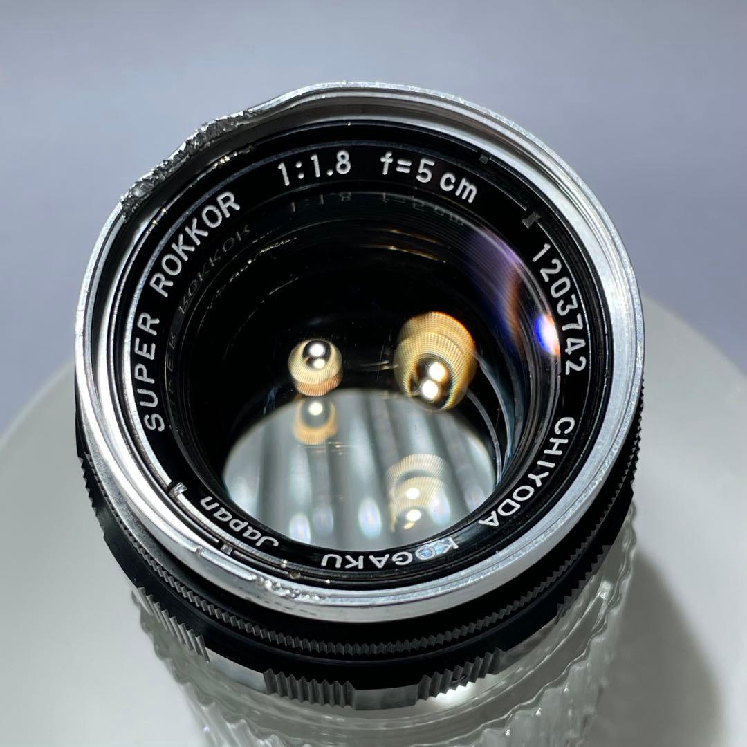 レンズ(単焦点) MINOLTA SUPER ROKKOR 5cm f1.8 L39