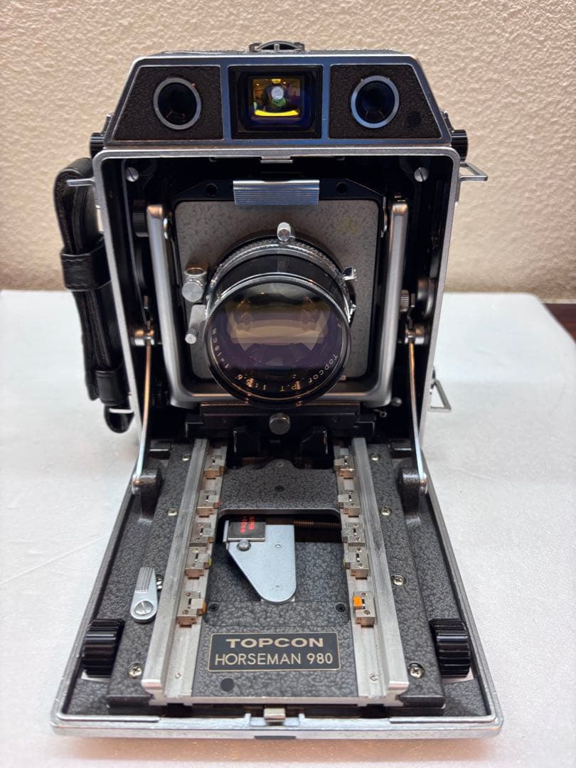【カメラ】TOPCON HORSEMAN 980 + Topcor 18cm
