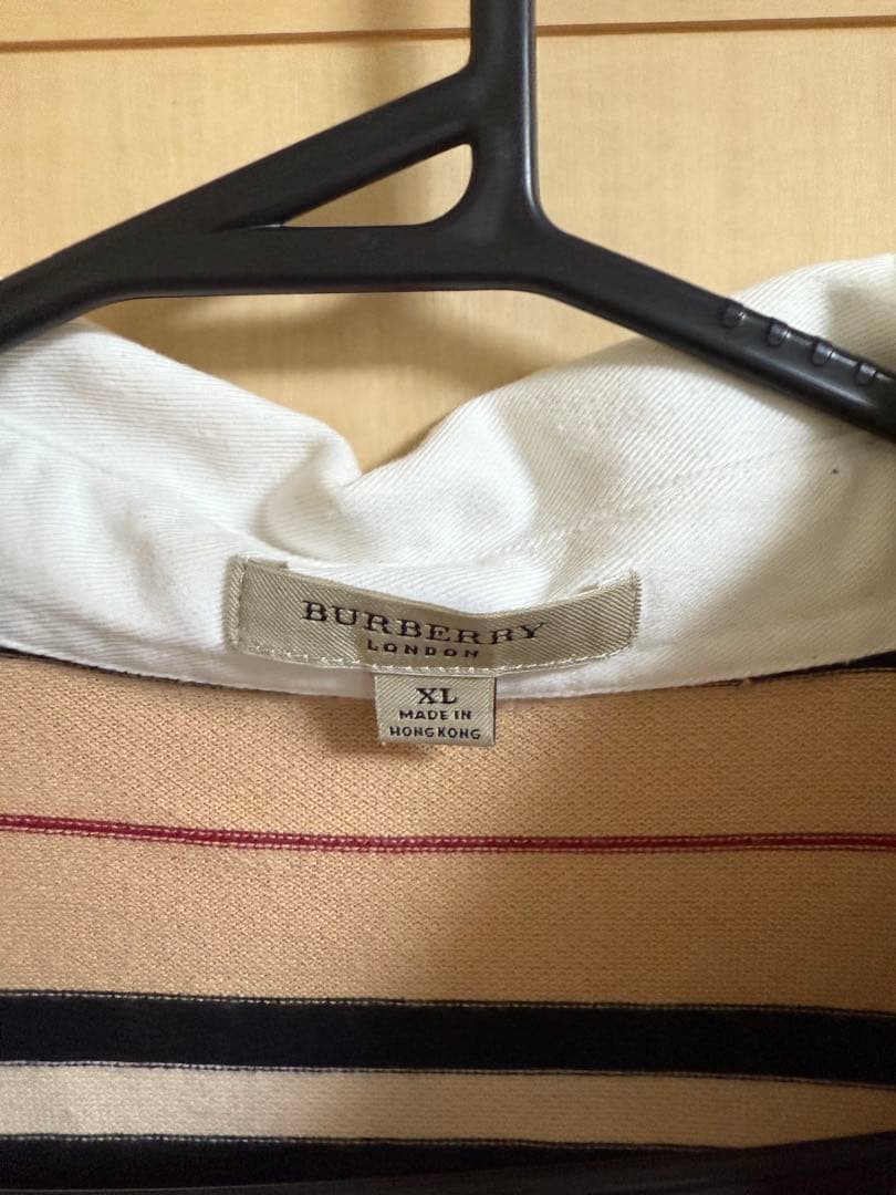 BURBERRY 半袖ポロシャツ XL