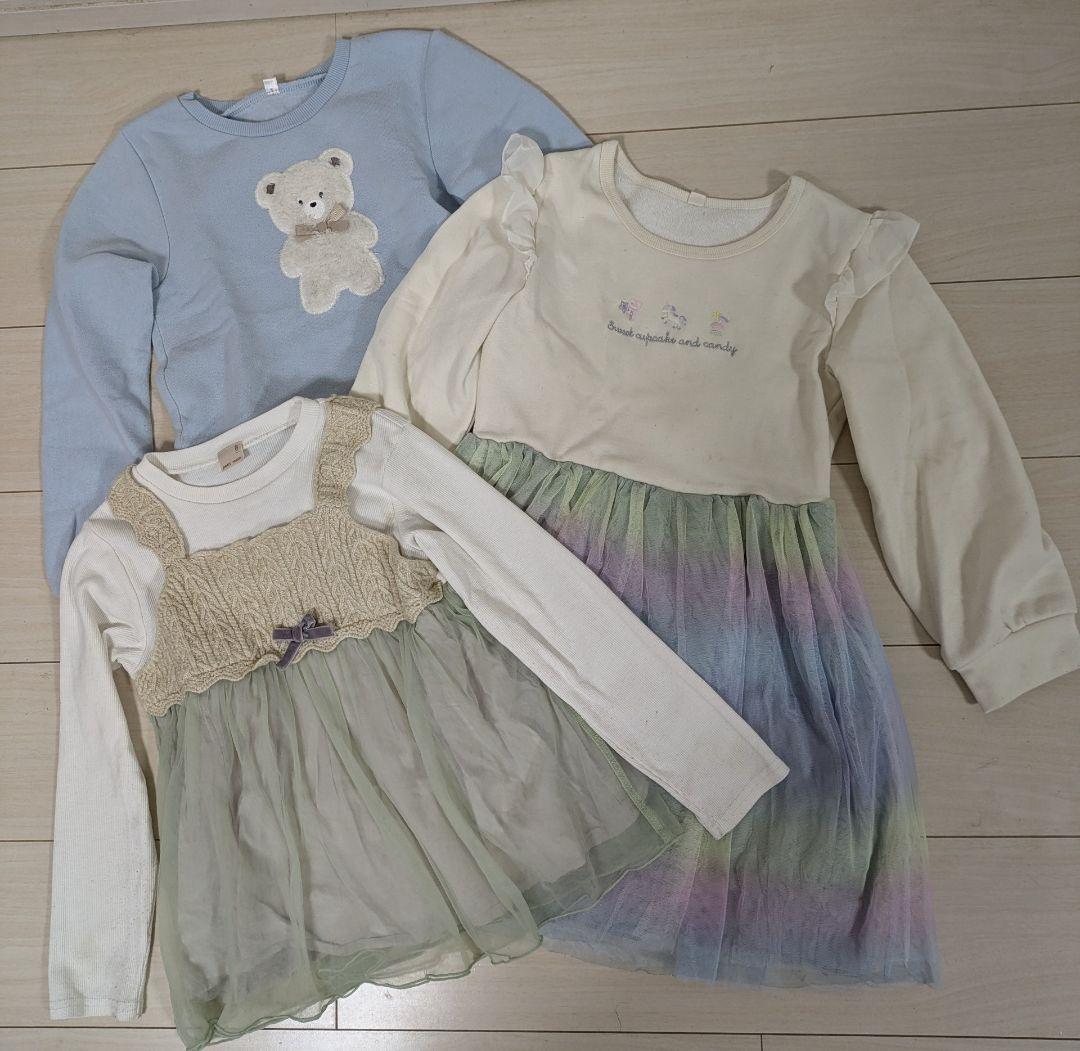 美品　中古　　プティマイン　12/7迄　2点追加　130サイズ　まとめ売り