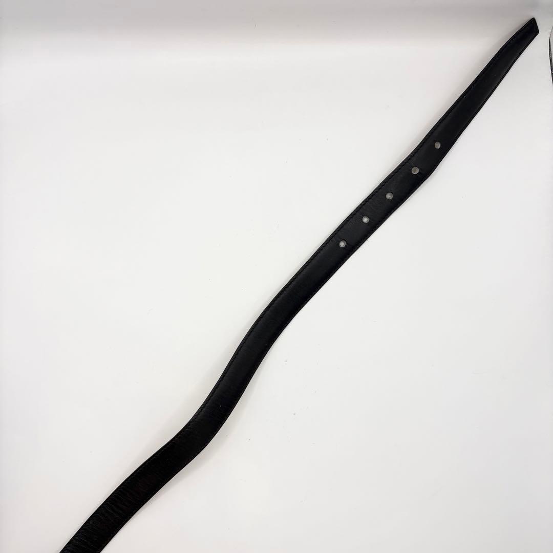 ★まゆこ★ CELINE トリオンフ ベルト リバーシブル 黒×ブラウン