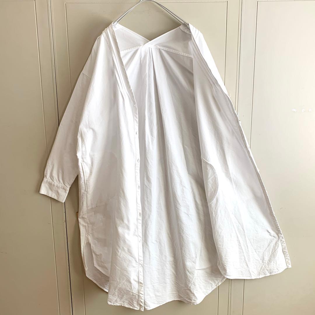 macco様 SEA シー セーラーデザイン Vネック シャツワンピース