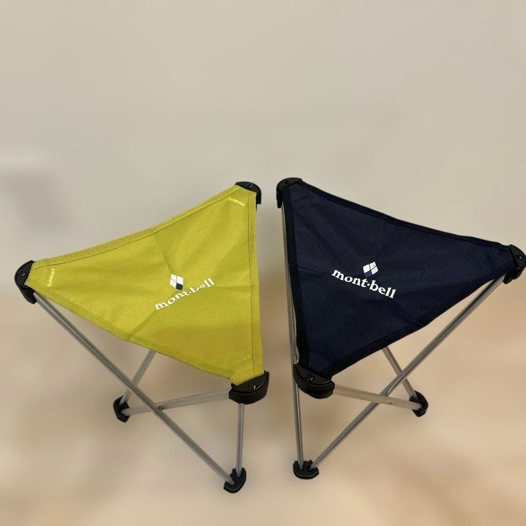 モンベル トレールチェア 2脚セット（イエロー／ネイビー）新品未使用