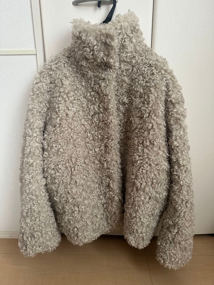 jself Curly Fur Coat サイズ1