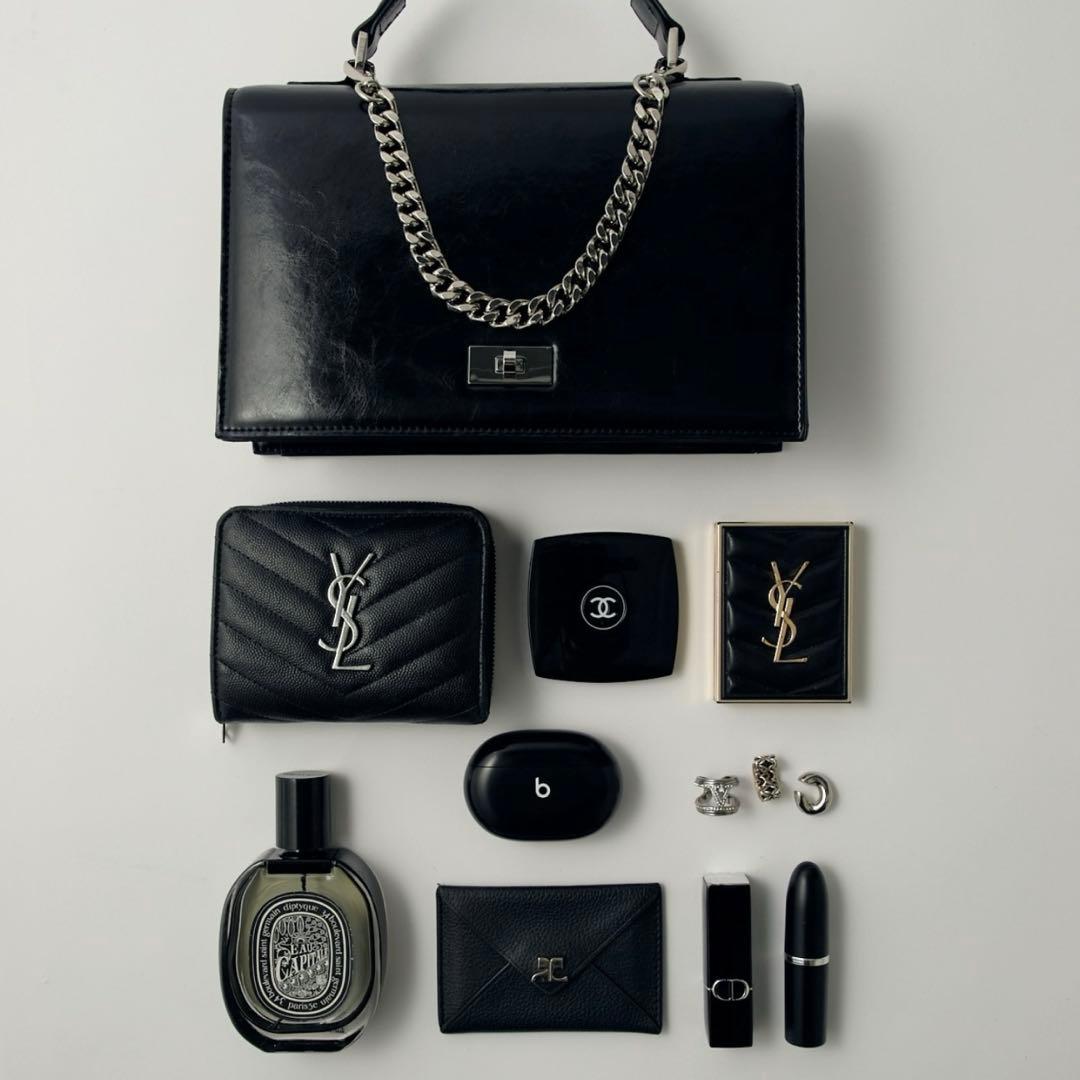 ルイス　mi-企画　2wayショルダースクエアレザーバッグ