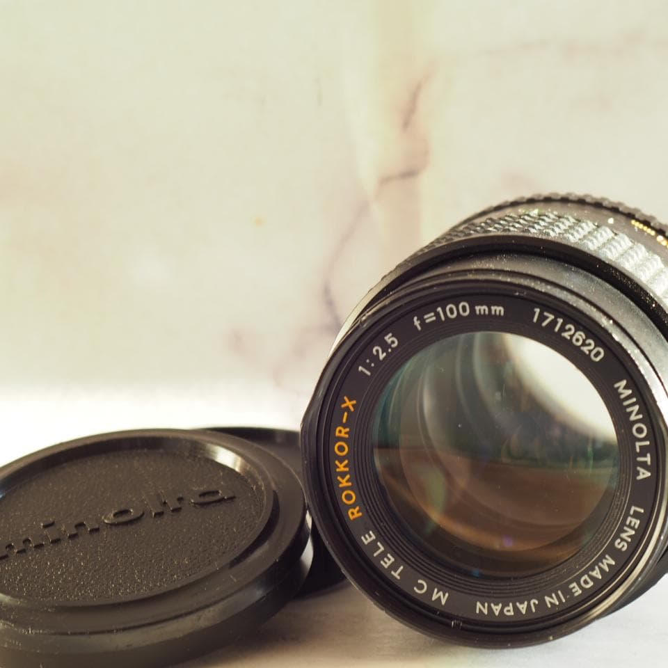 【希少】ミノルタ MC Tele Rokkor-X 100mm f2.5