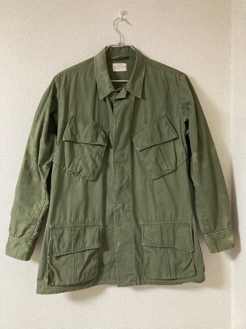 60s ジャングルファティーグ 3rd ヴィンテージ ミリタリー 軍放出品