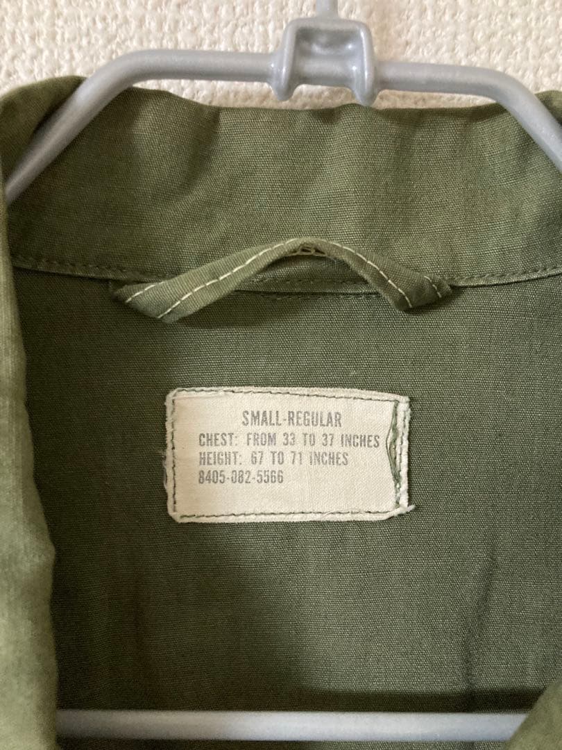 60s ジャングルファティーグ 3rd ヴィンテージ ミリタリー 軍放出品