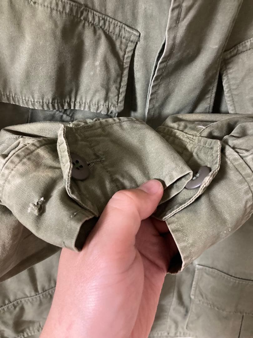 60s ジャングルファティーグ 3rd ヴィンテージ ミリタリー 軍放出品