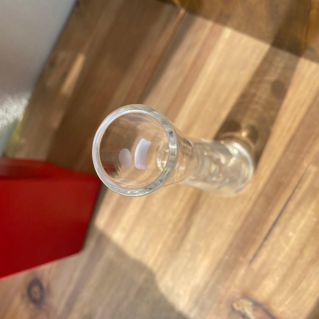 箱付き　Baccarat バカラ　水玉模様　花瓶　フラワーベース　一輪