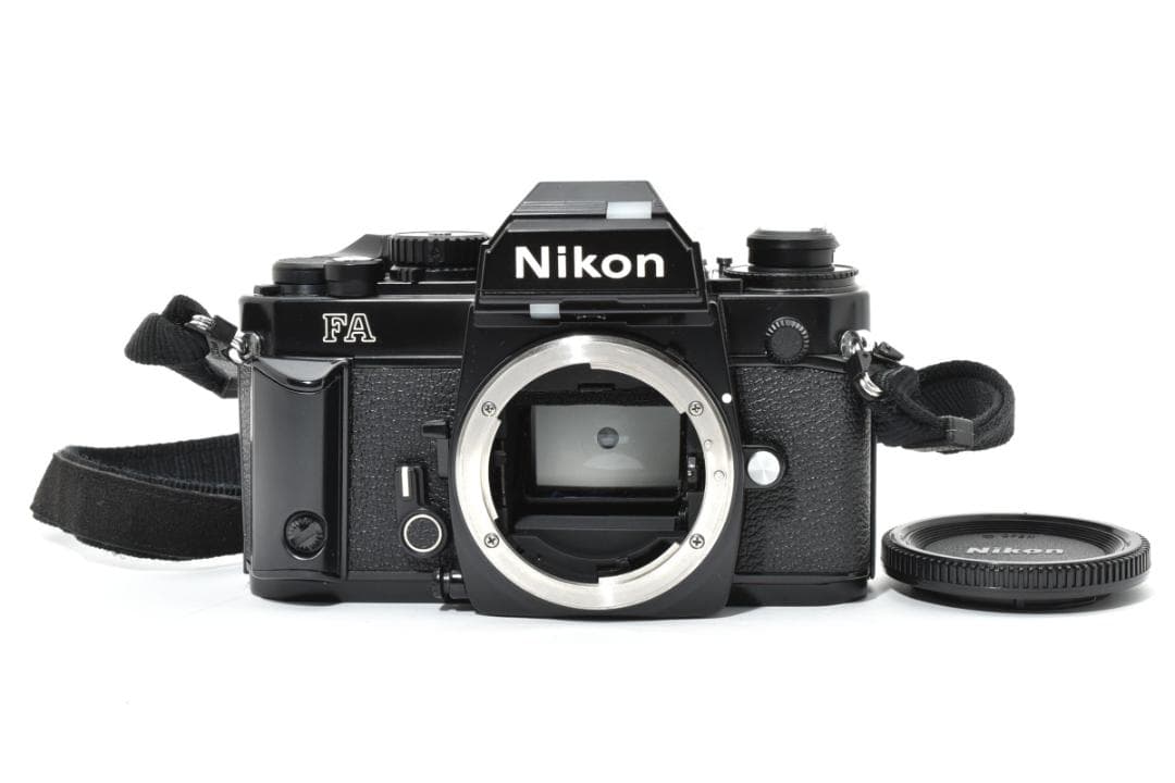 超美品 NIKON FA ブラック フィルムカメラ　モルト新品交換済 M710T