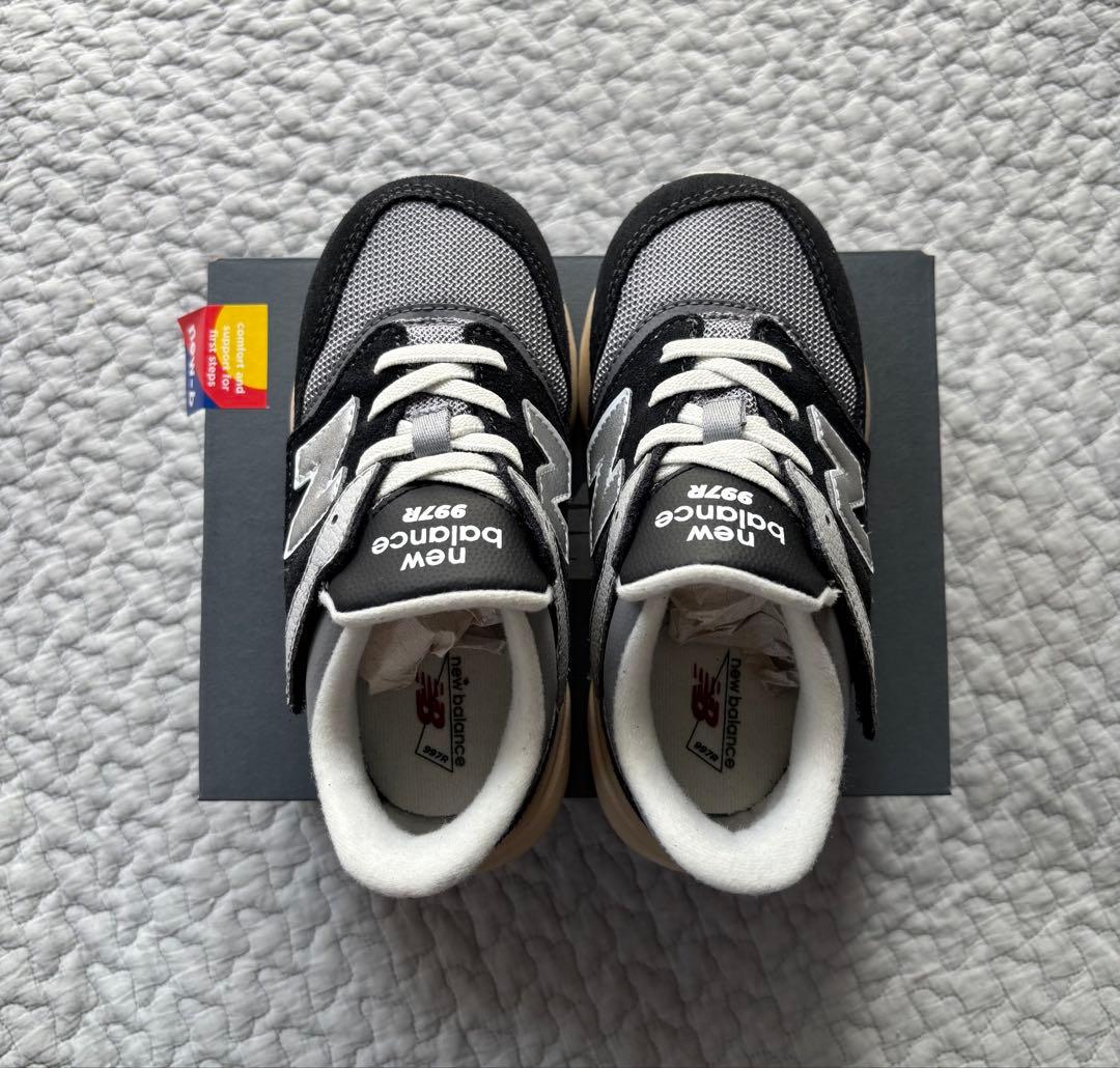 【12】NewBalance NW997RHC ブラック 16.5cm