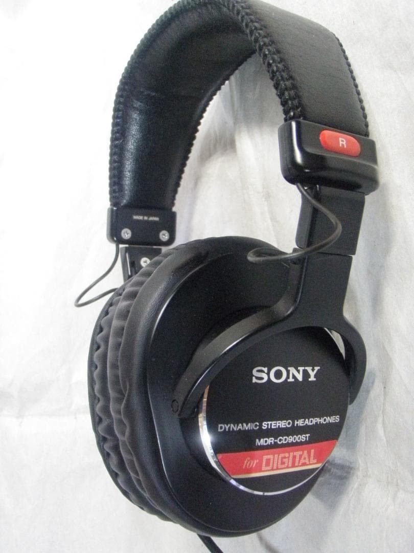SONY MDR-CD900ST 新品互換イヤーパッド交換済 音出確認済 101