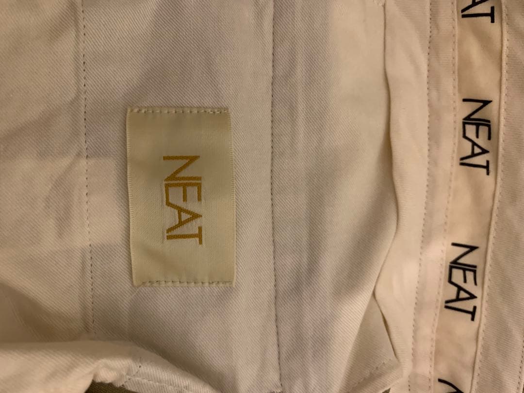 NEAT ベージュ チノパン 50